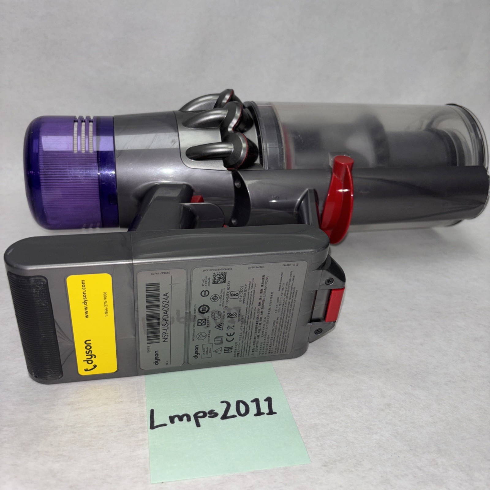 Genuine Dyson V11 Main Body Motor Assembly SV15 Click-In Battery,Charger + Parts