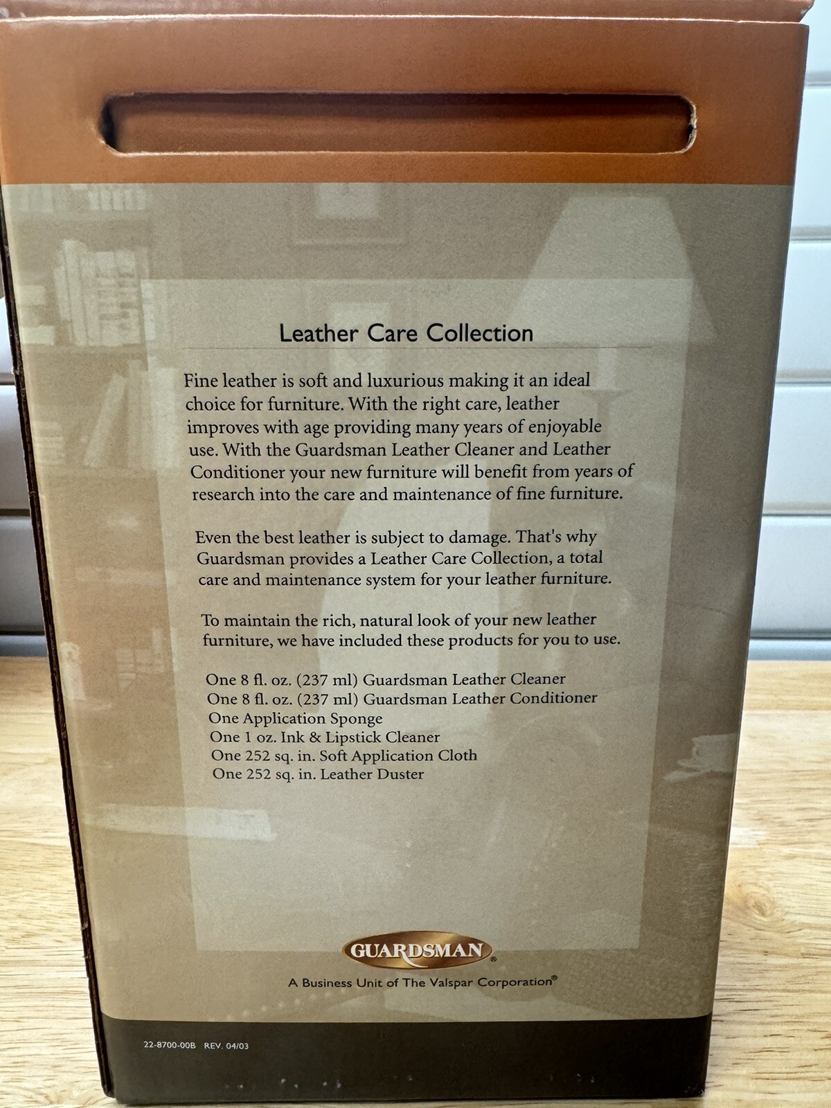 Guardsman Leather Care Kit In Original Box New L10