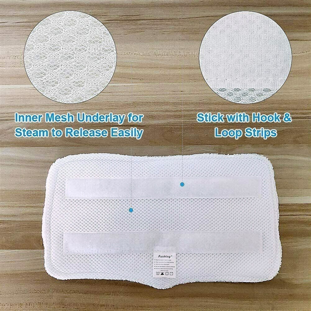 1-10PCS Microfiber Replacement Pads For Shark Steam Mop S3251 S3202 XT3010