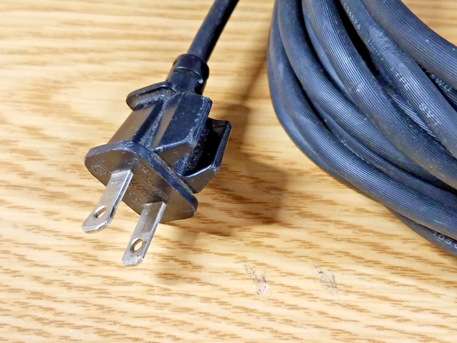 Power Cord For Vacuum 25 foot 2 Prong for Vintage Hoover and Others