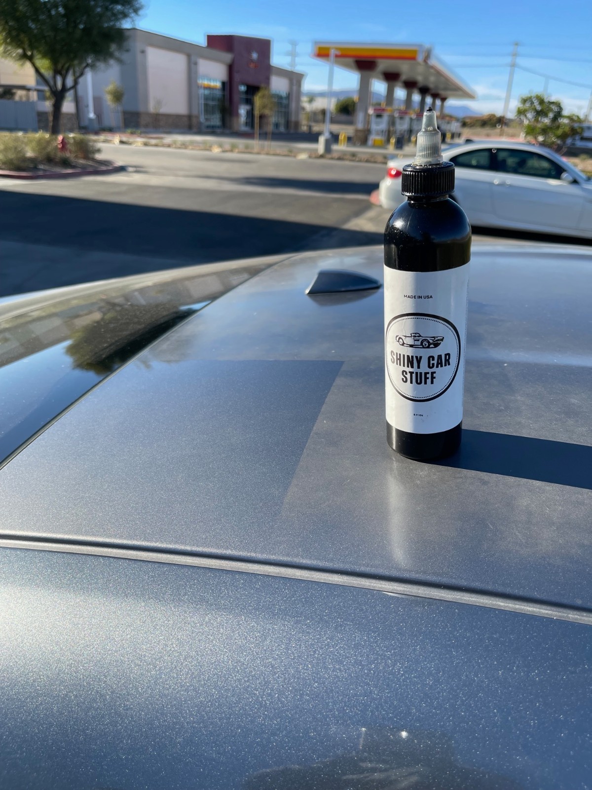 Shiny Car Stuff 8oz + 4 FREE Application Towels