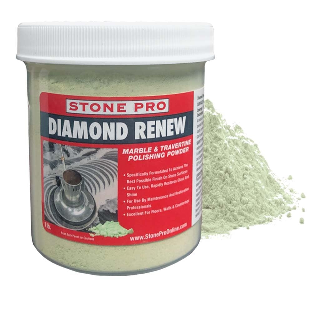 Diamond Renew Polishing Powder – Diamond Abrasive for Marble, Travertine & Li…