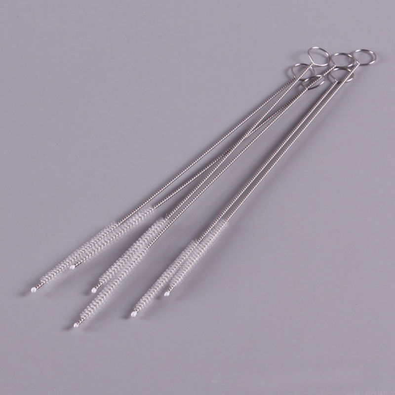 Nylon Straw Cleaner Cleaning Small Brush For Drinking Pipe Tube Baby Milk Bottle