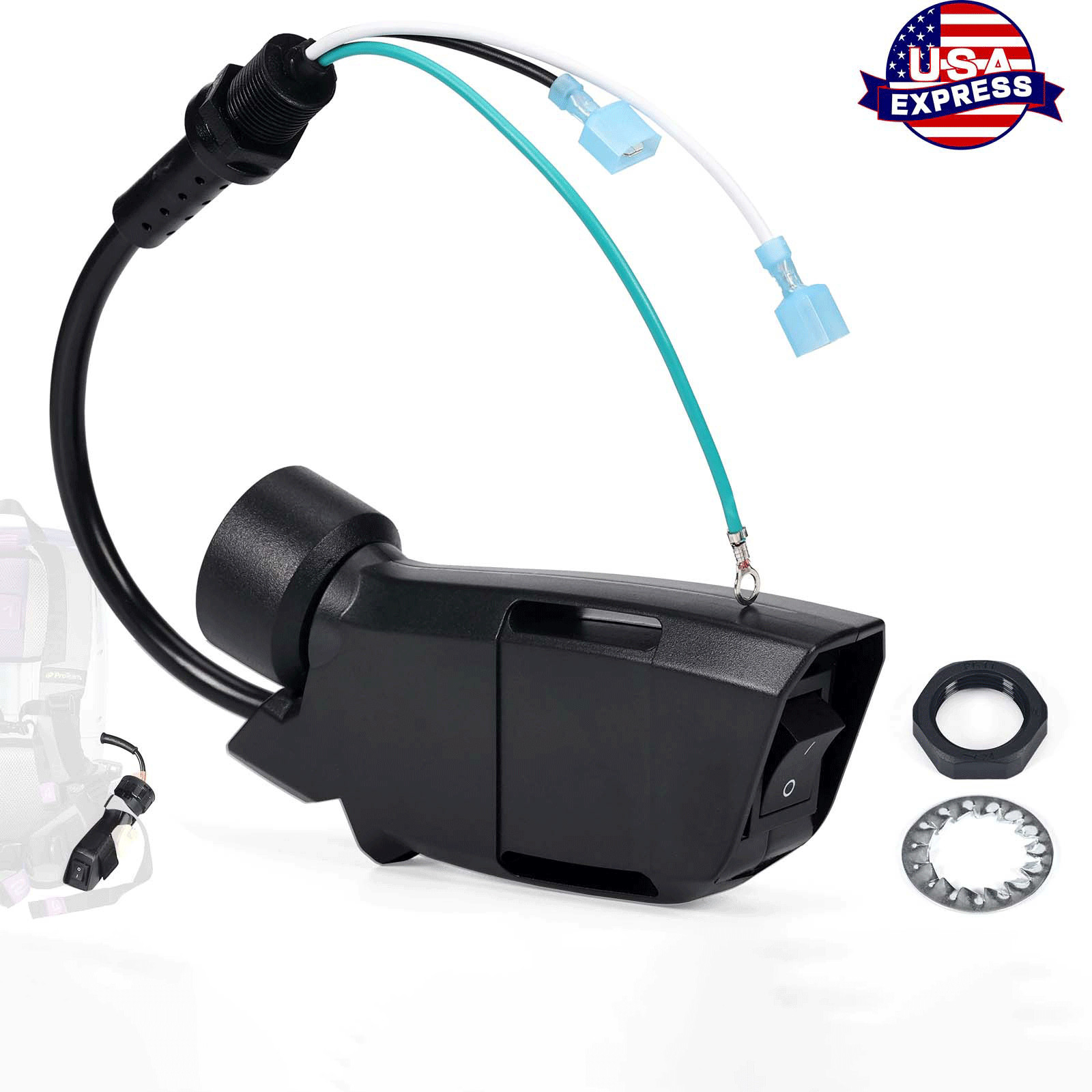1SET For Proteam 836225 Switch Box Full Assembly, Fits Proteam Backpack Vacuum