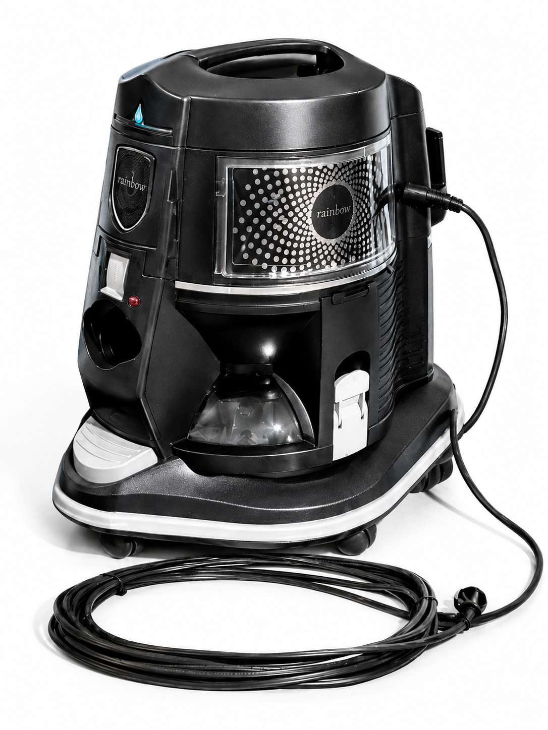 RAINBOW E2 BLACK VACUUM CLEANER COMPLETE SYSTEM + 1-YEAR SELLER WARRANTY