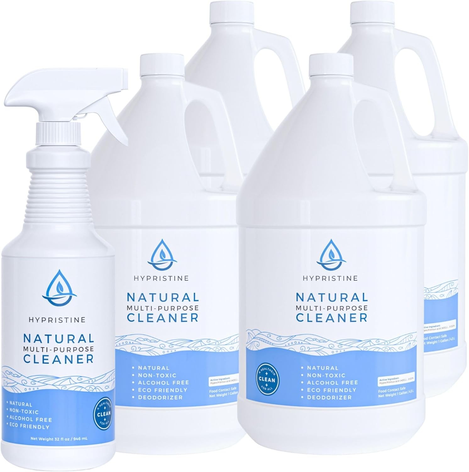 PURE Hypochlorous Acid Spray Multi-Purpose Cleaner Superior Shelf Life 0% Bleach