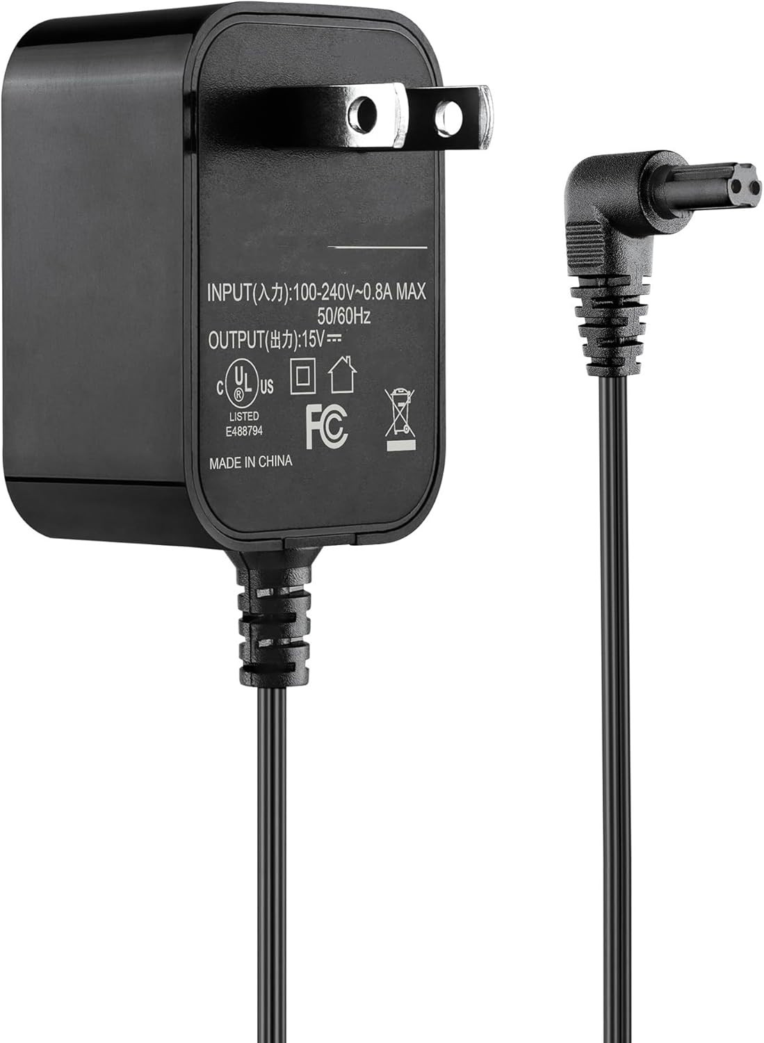 AC Adapter Charger for Black and Decker Floor Sweeper HFS413J33 HFS115J10 Power