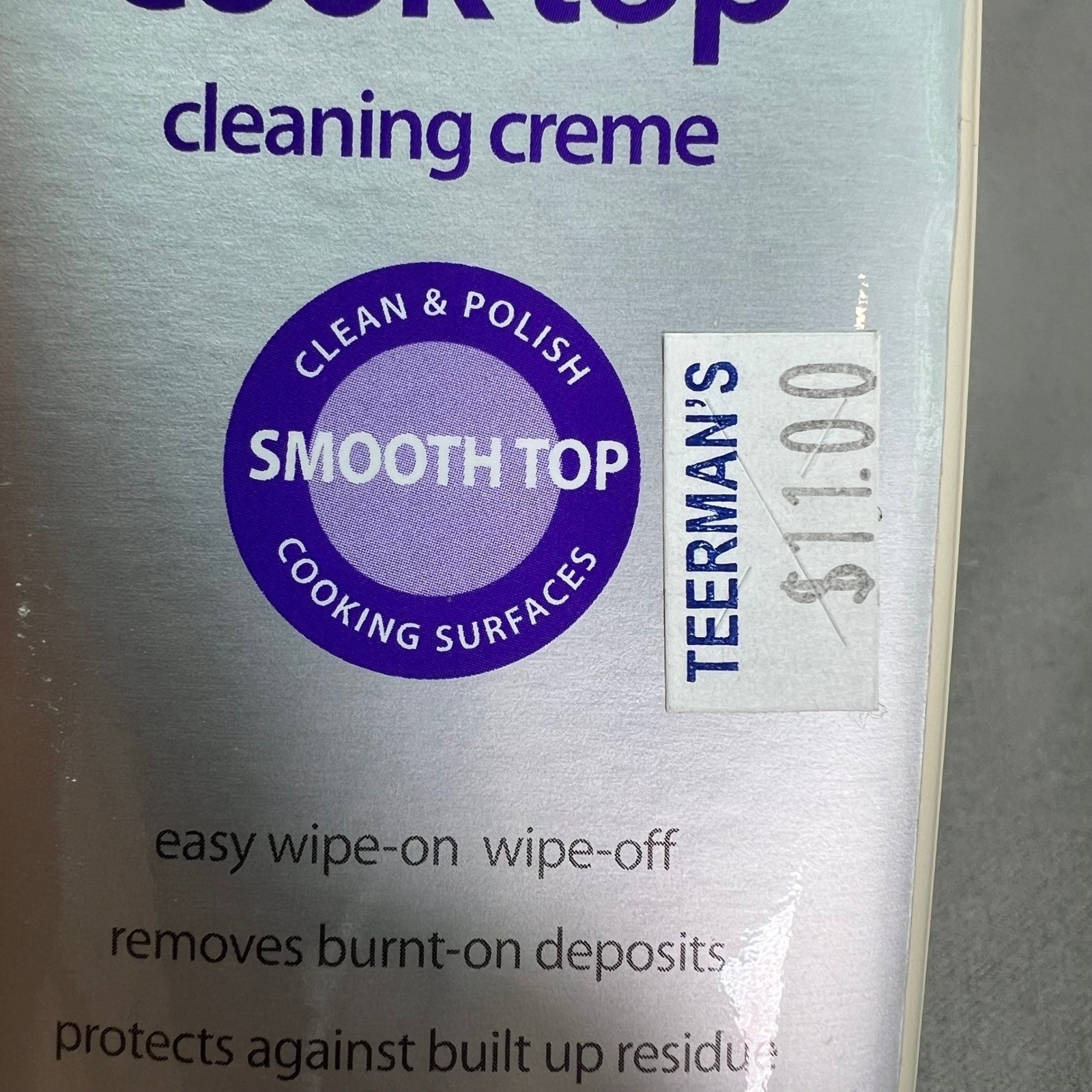 NEW MAAS Cook Top Cleaning Creme French Lavender Smooth Top Polish Discontinued