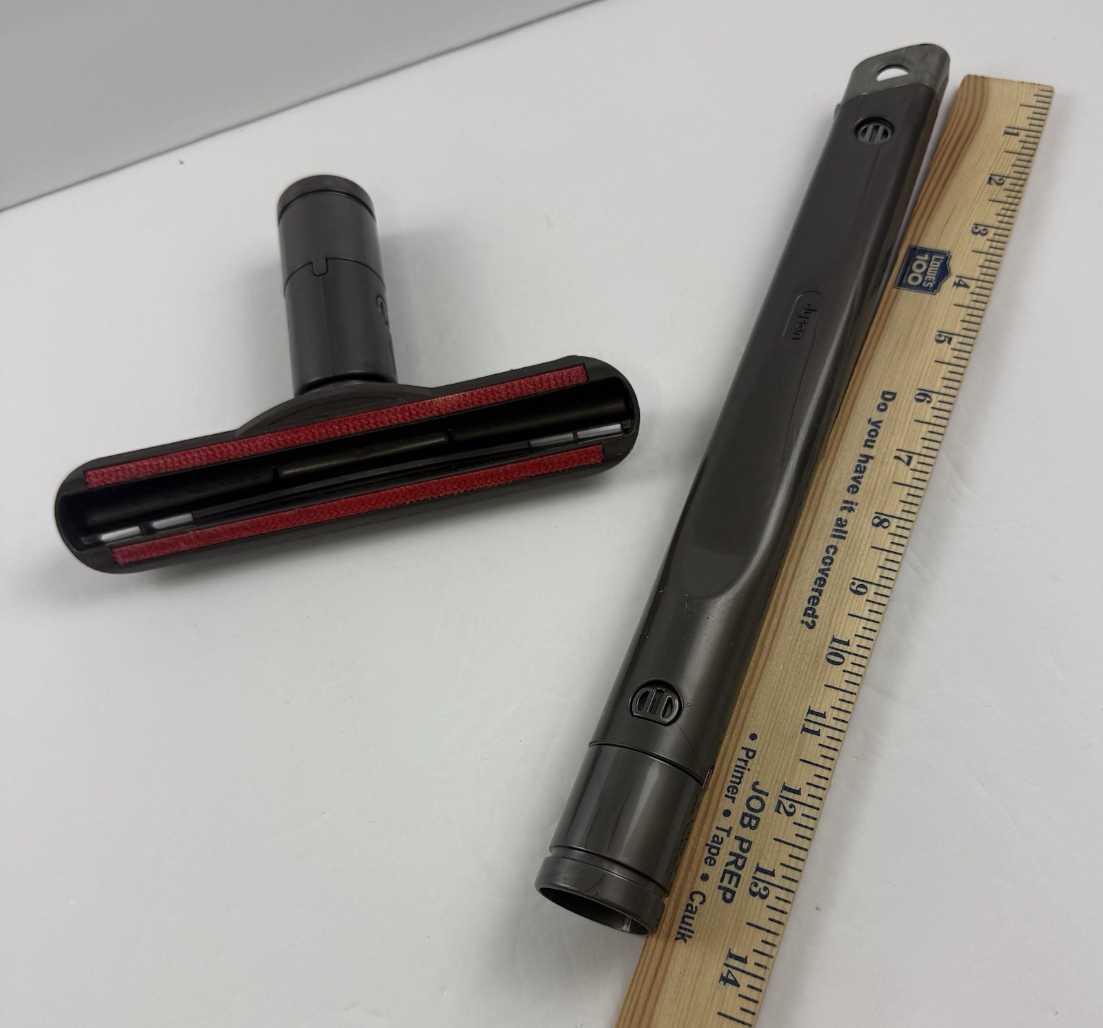 2 GENUINE Dyson Attachments Mattress Brush & Flexi Crevice Tool