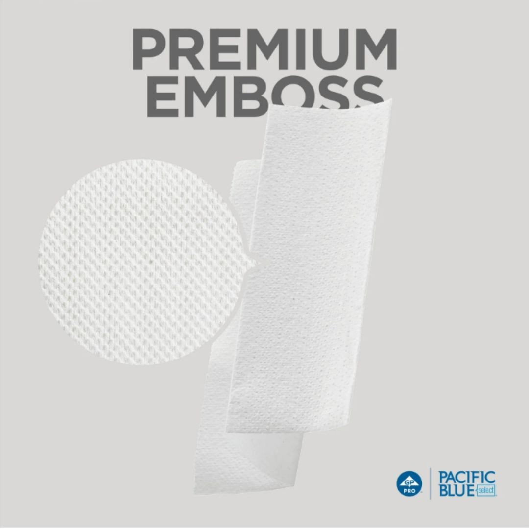 Pacific Blue Select® Multifold Premium 2-Ply C-Fold Paper Towels by GP PRO New