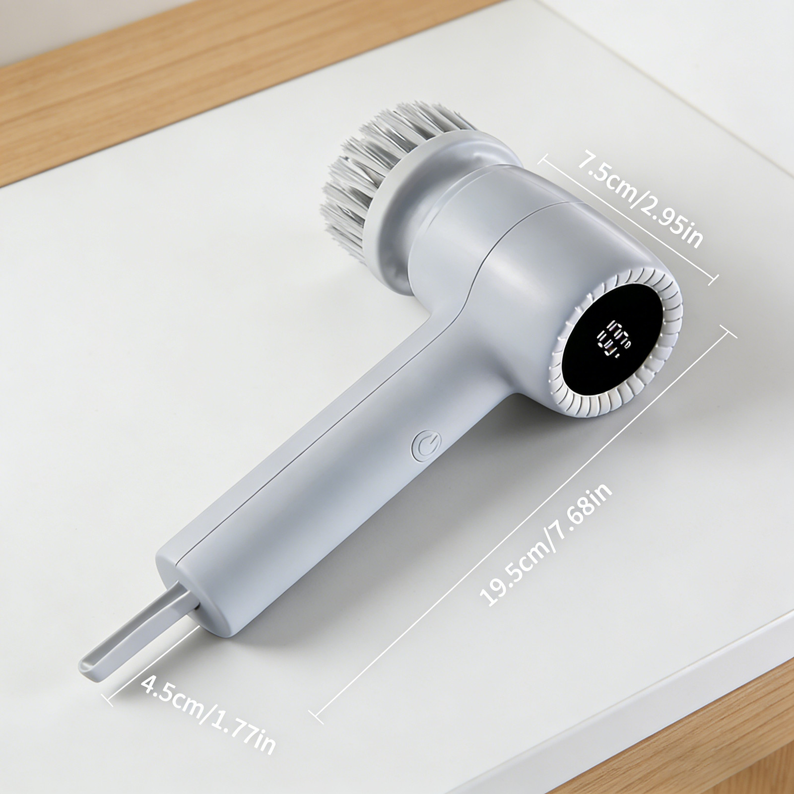 Mini Electric Cleaning Brush 9 In 1 Spinning Scrubber Handheld Electric Cordless