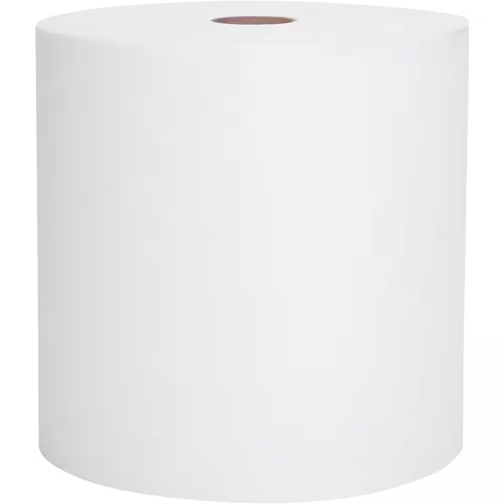 800 Ft. L White Paper Towel Roll (12 Rolls per Pack)