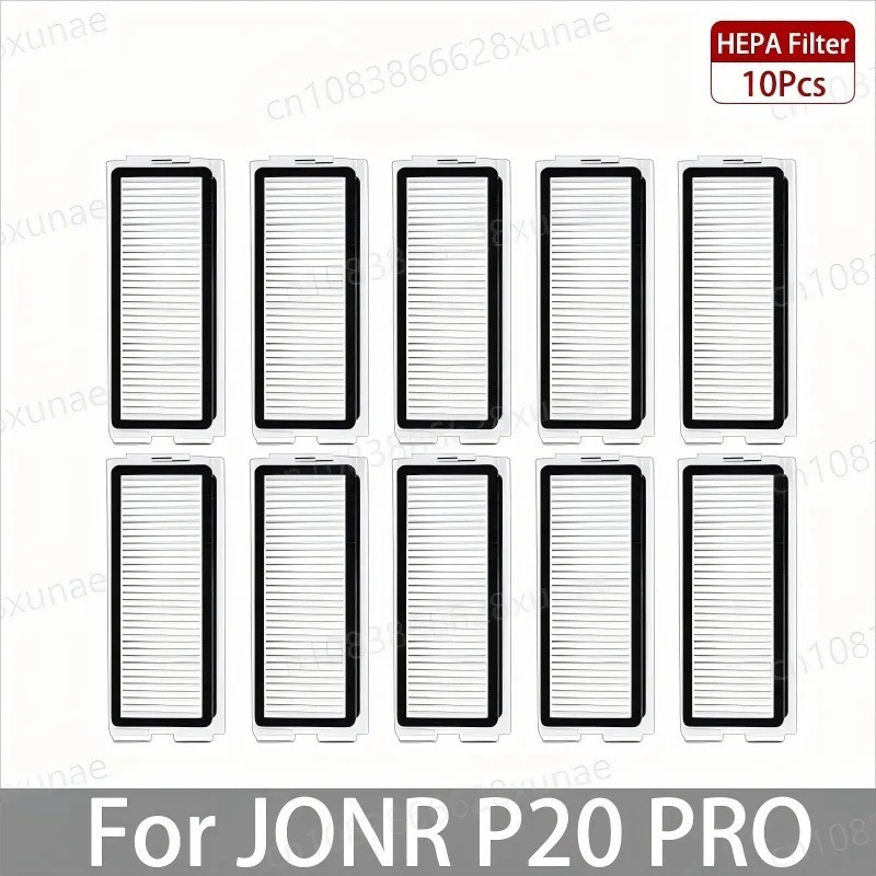 Robot Vacuum Accessories Side Brush HEPA Filter Mop Cloth Dust Bag JONR P20 Pro