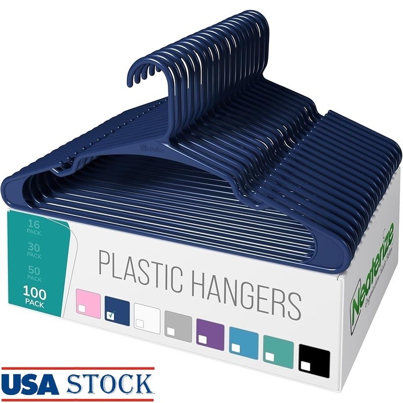 Unique Design Hangers Suits & Dresses Heavy Duty Non Slump Notch Sleeveless New