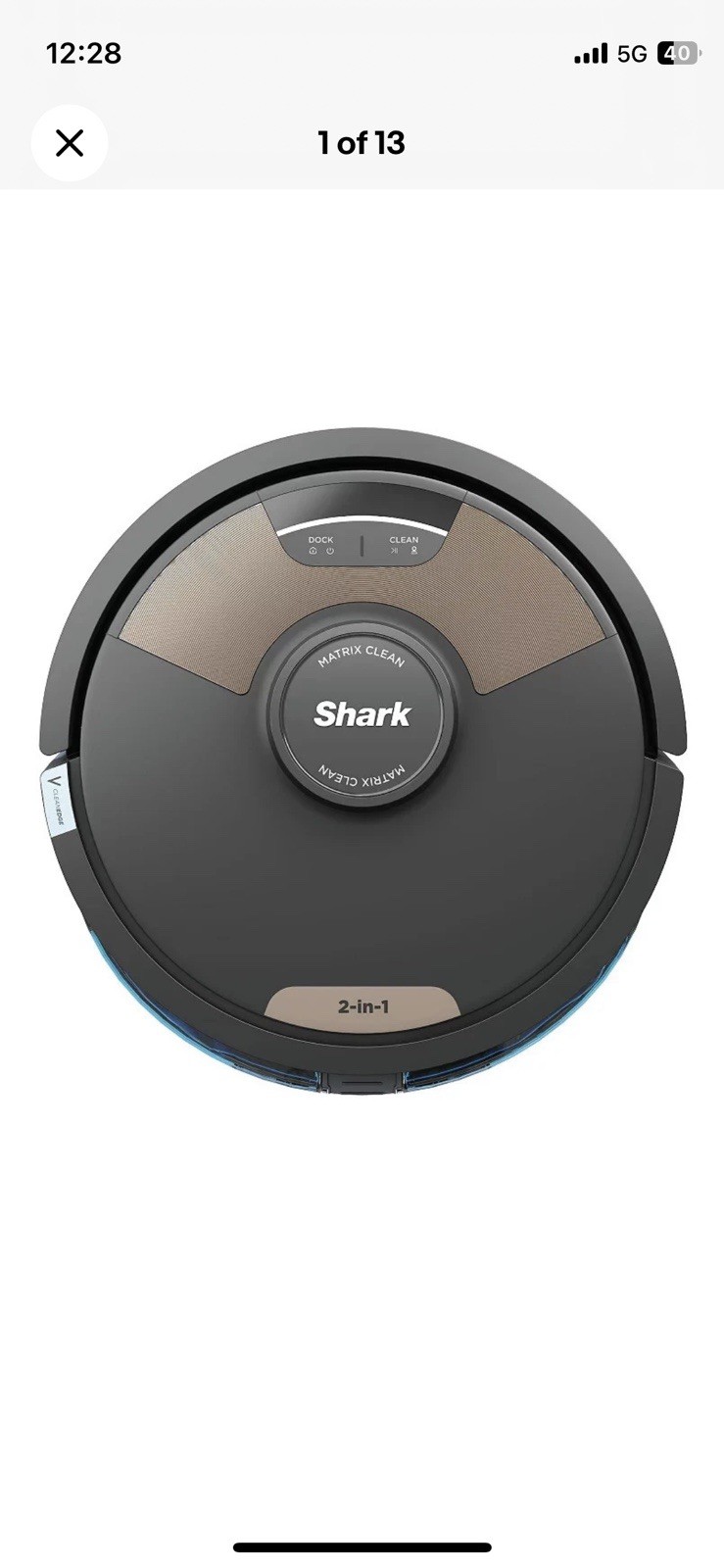 Shark vacuum Matrix Plus AI Ultrra 2in1 Robot& Mop with Sonic Mopping NEW!!!