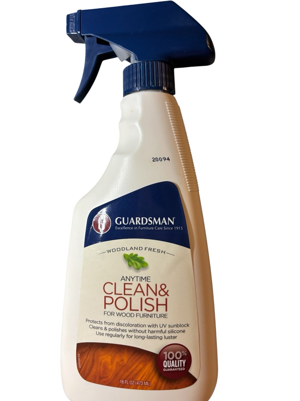 Guardsman Anytime Clean & Polish Wood Furniture Woodland Fresh 16oz 461100 New