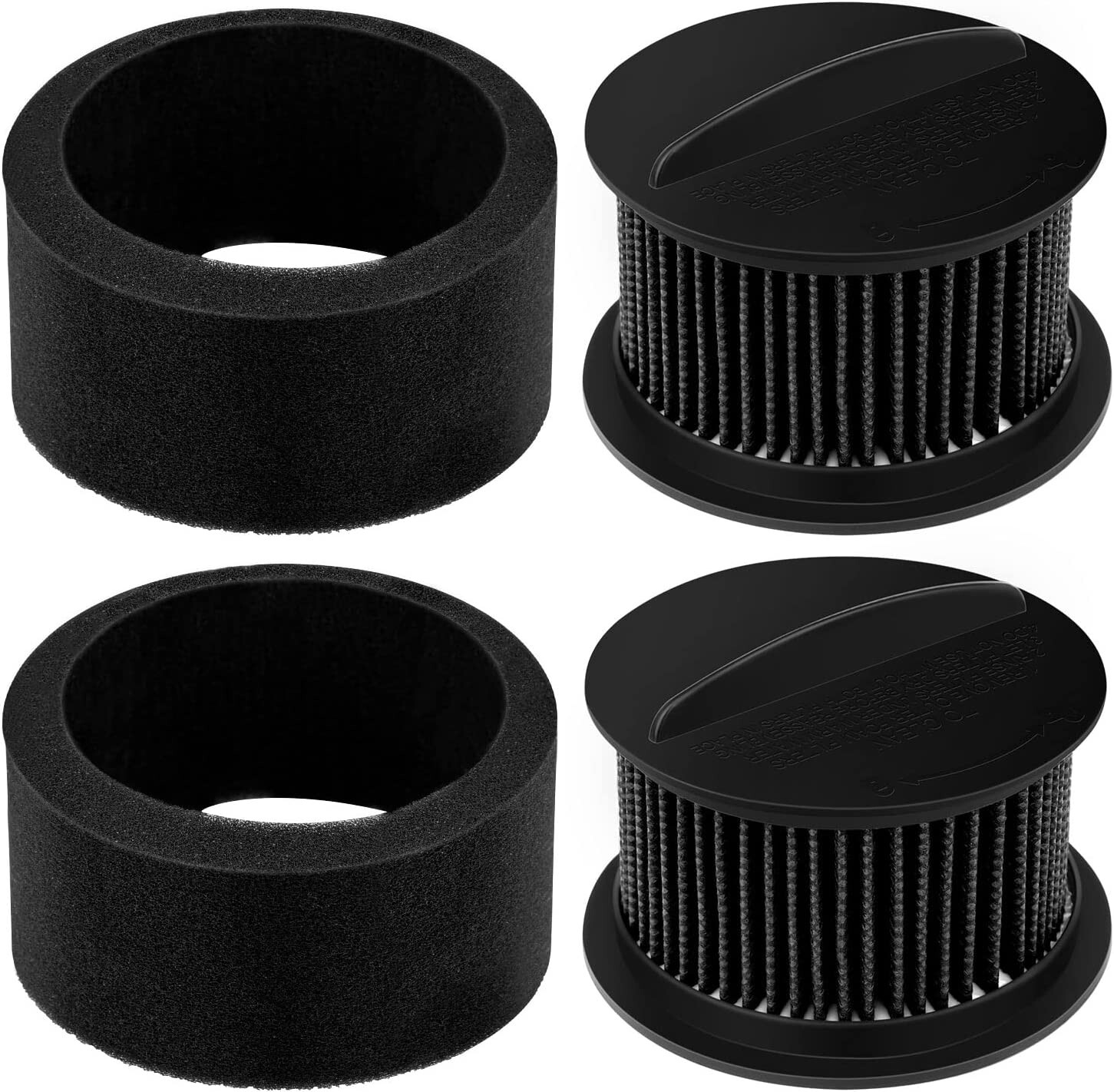 2 Replacement Filter for Bissell Power Force & Helix Turbo Inner and Outer Filte