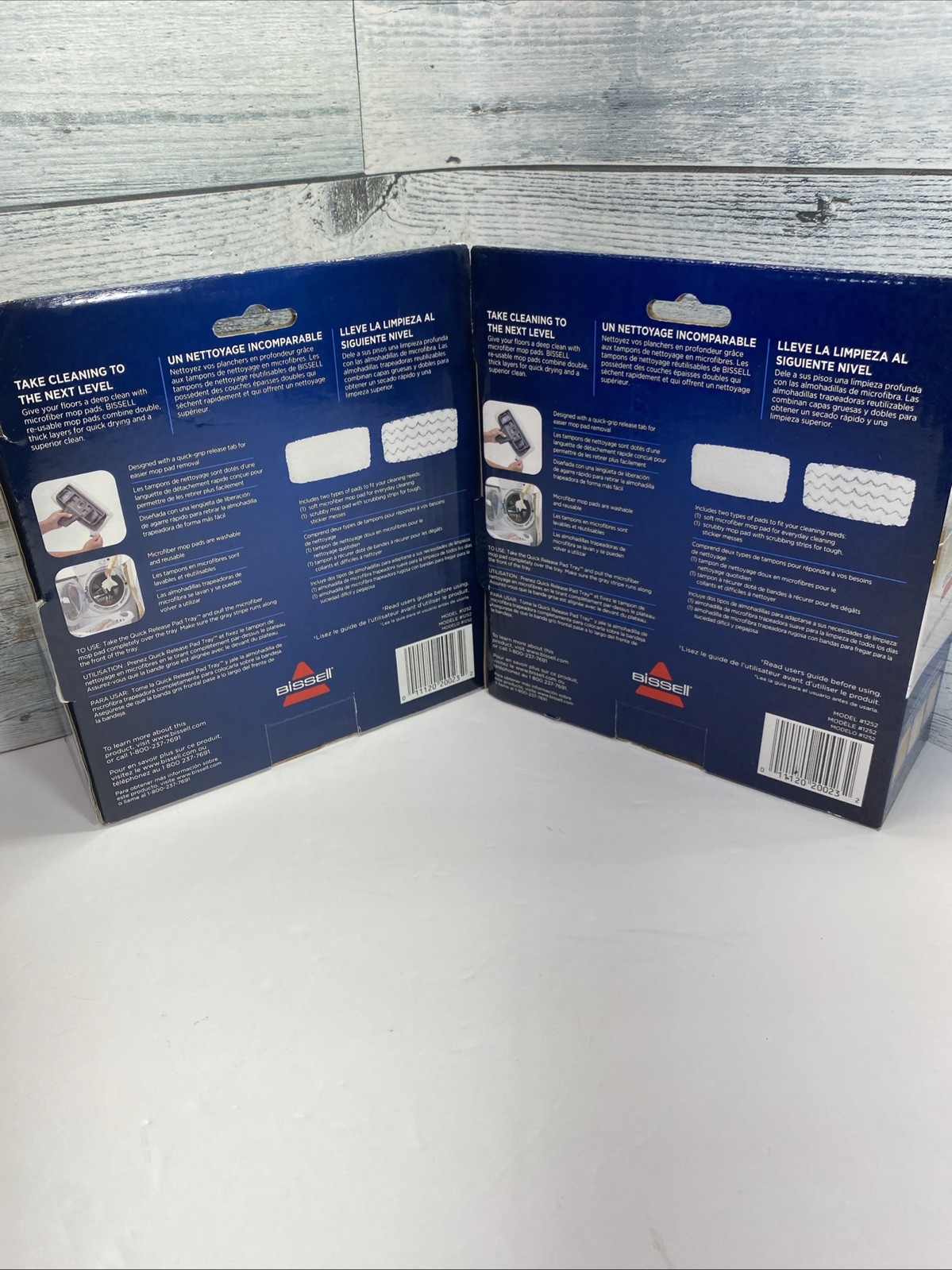 Bissell Symphony Vac And Steam Mop Pad Kit Come With 2 Pads 2 Box Pack