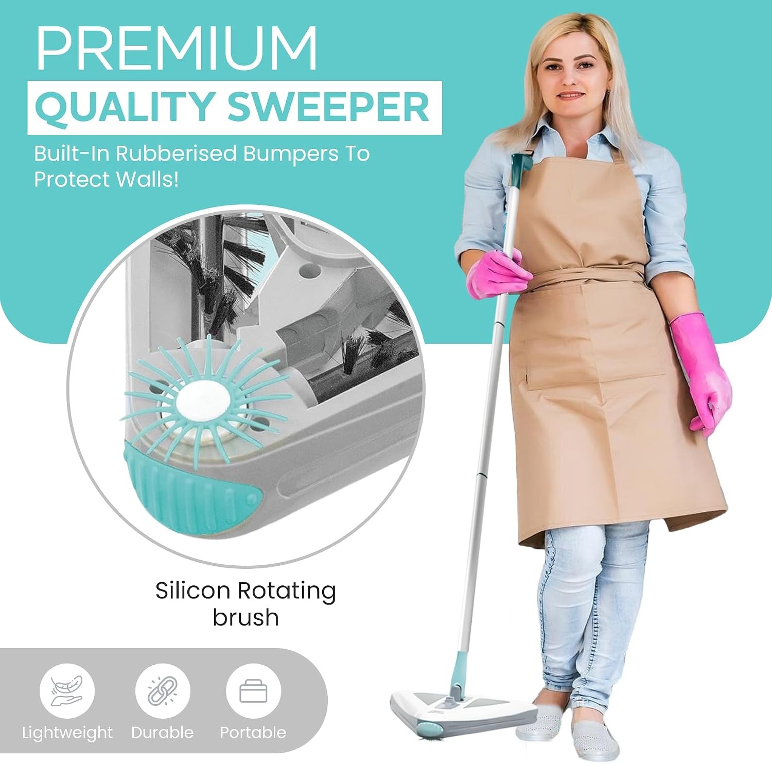 Sweeper Standard – 2025 New And Improved Lightweight Sweeper,