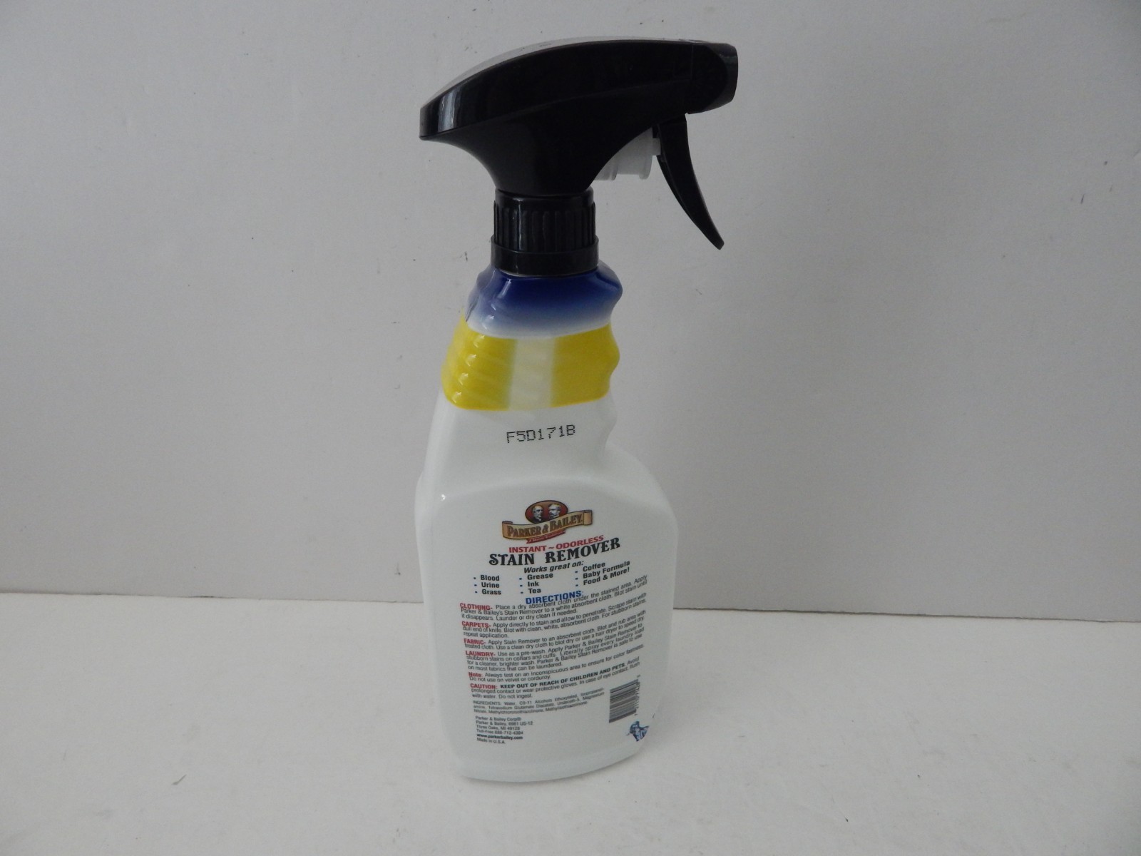 Parker & Bailey Multi Purpose Instant Odorless Stain Remover 24 Fl Oz New