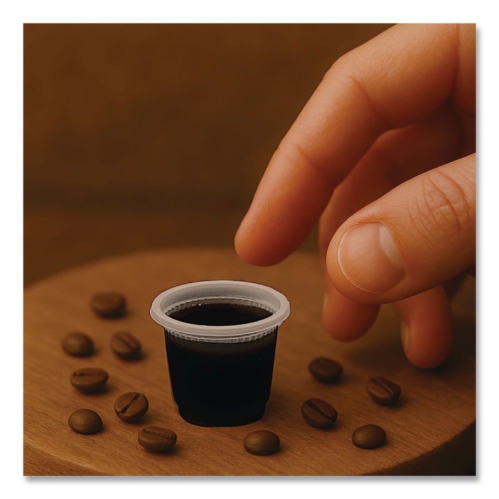 Plastifar 11014 0.75 oz Plastic Condiment Cups – Translucent (5000/CT) New