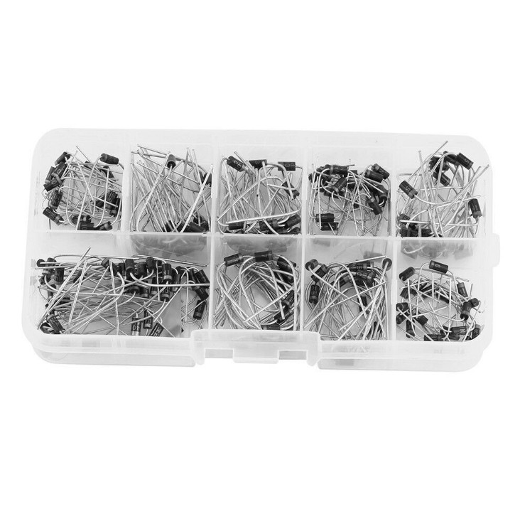 10 specifications 200 rectifier diode sets 1N4001-1N4007-1N5819