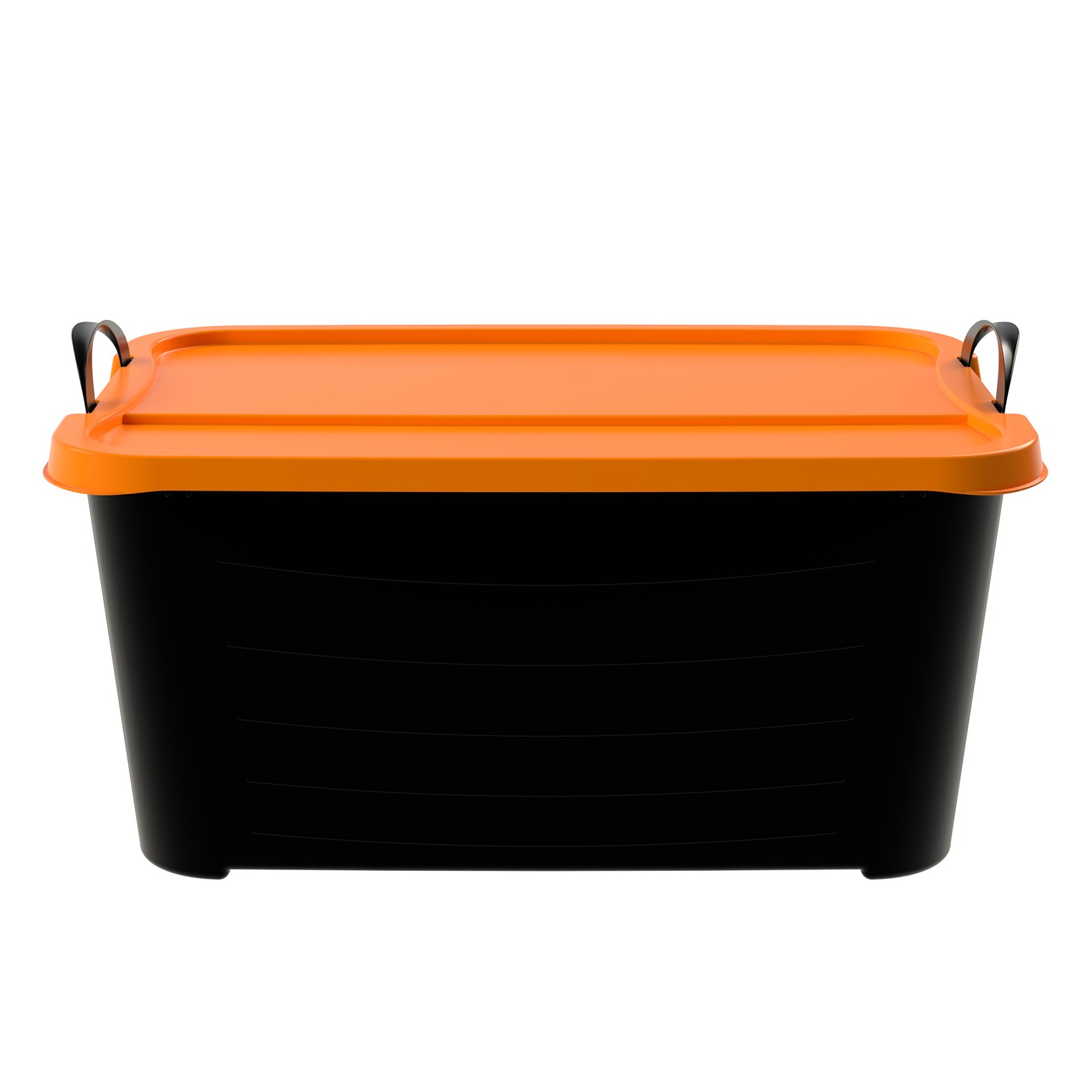 Life Story 55 Quart Stackable Storage Bin, Heavy Duty Lidded Container, 6 Pack