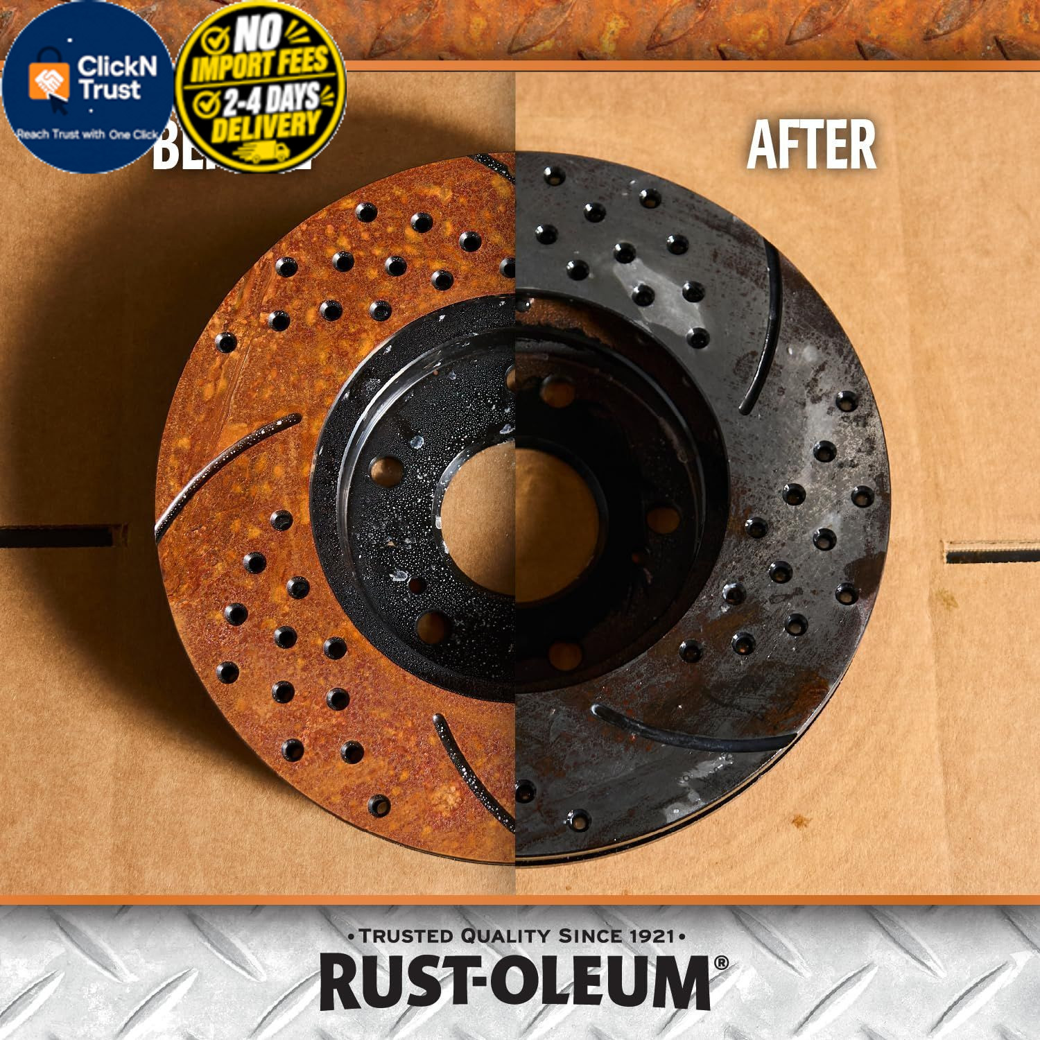 Rust-Oleum Rust Dissolver Jelly | Heavy-Duty 8 Fl Oz (Pack of 1), No Color
