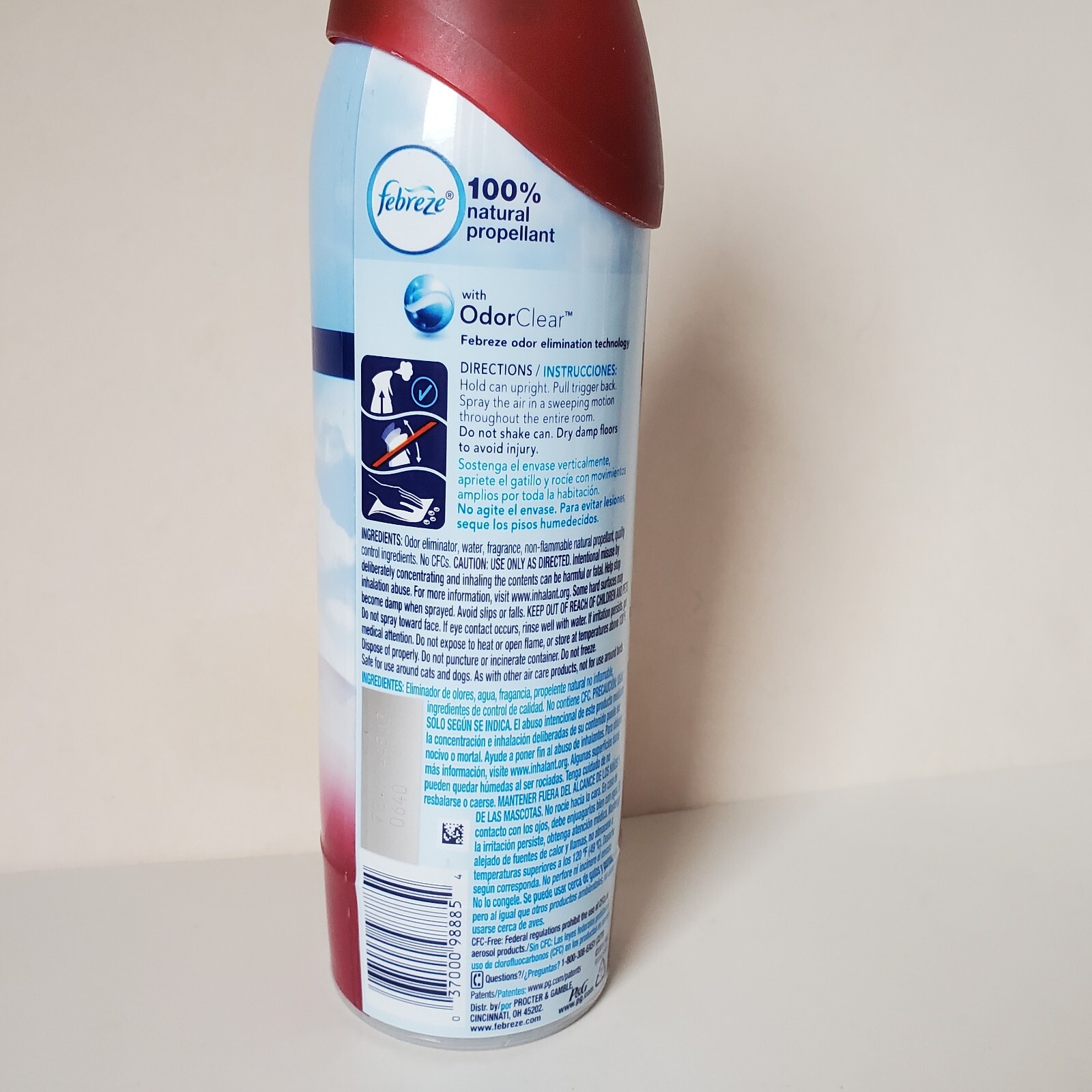Lot Of 2 Febreze Air Refreshener Fresh Twist Cranberry Spray 8.8oz (250 ml) Each