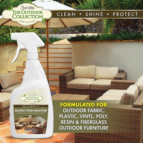 STAR BRITE Outdoor Collection Mildew Stain Remover, Professional Strength
