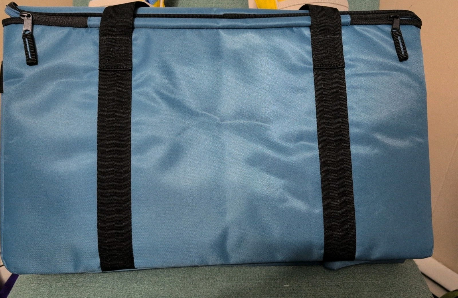 Keep Cool Insulated Reusable Shopping Bag Cooler BLUE Costco KEEPCOOL 20″ W