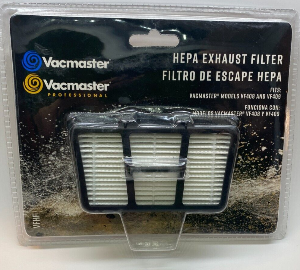 Vacmaster VFHF HEPA Exhaust Filter (Use with VF408 & VF409) – Prepaid Shipping