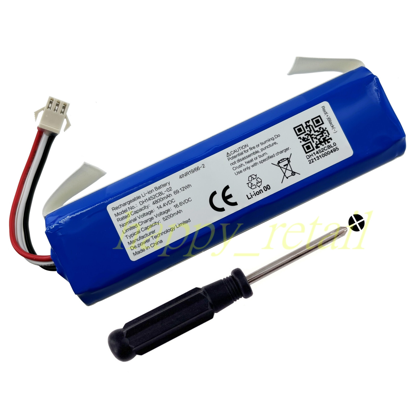 OEM Battery for Kyvol Cybovac S31, Arnagar S8 pro, Onson J30 Pro Robot Vacuum