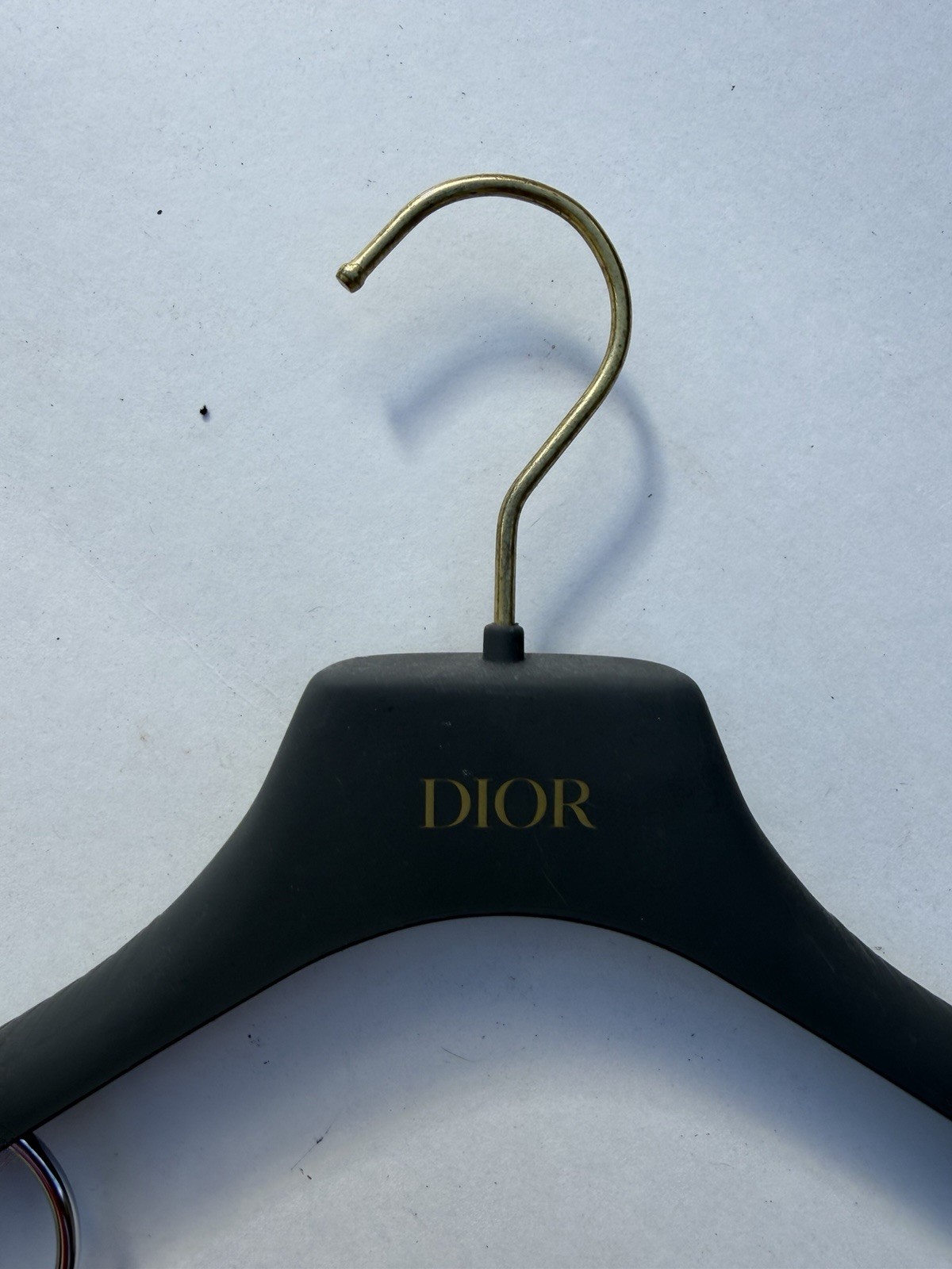 Lot Set Of 12x Dior Gray Hangers Langaplast Made In Italy 3 Different Styles