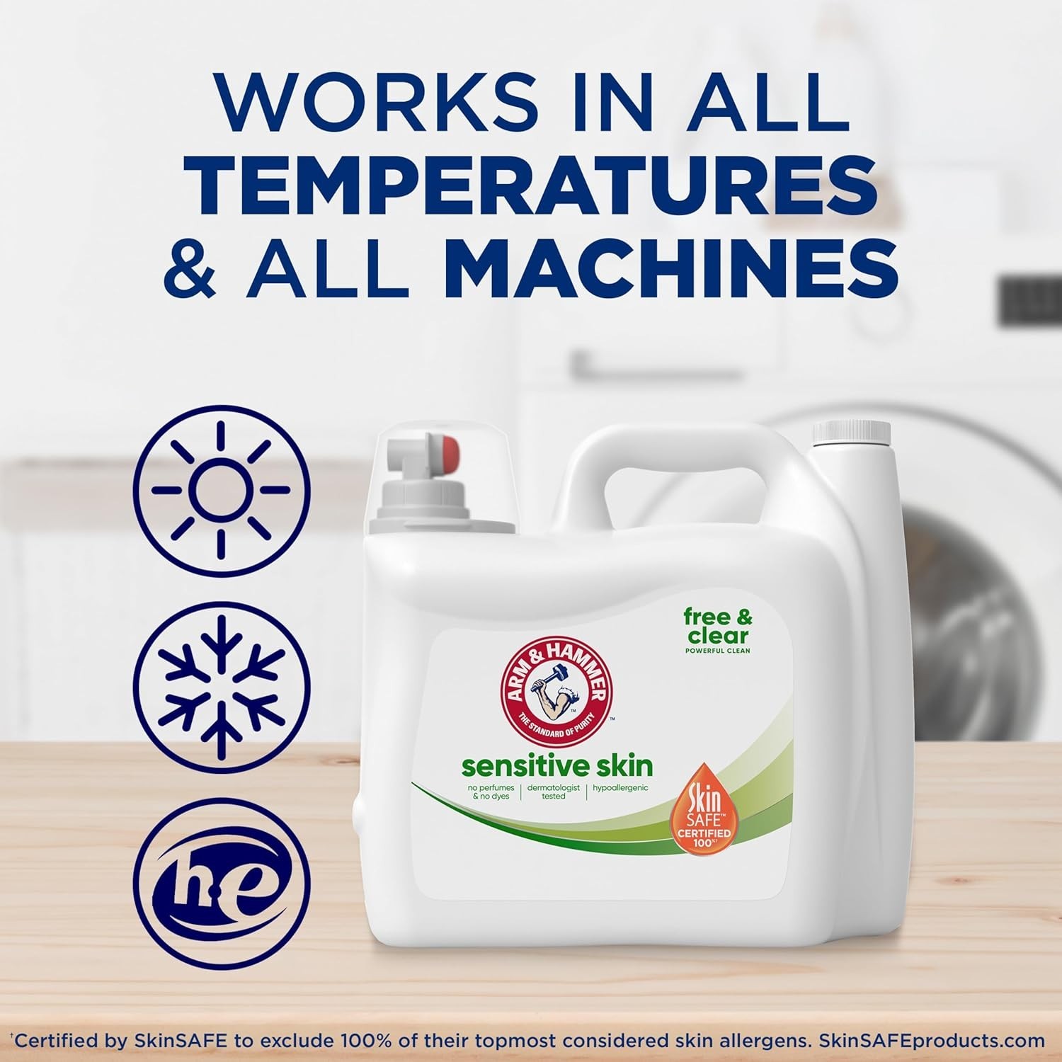 Gentle 170 Fl Oz Liquid Laundry Detergent for Sensitive Skin – Fragrance Free