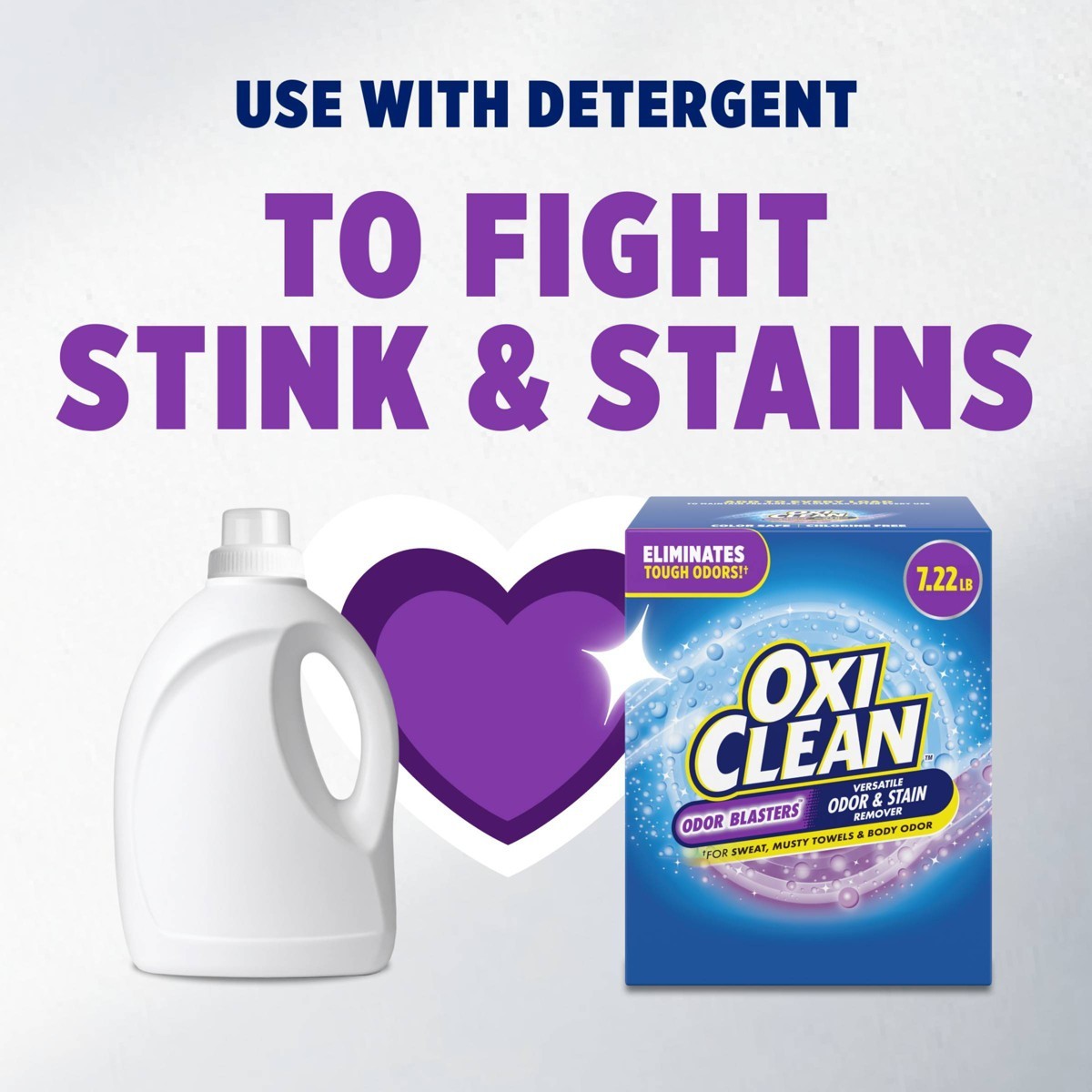 OxiClean Odor Blasters Versatile Odor and Stain Remover Powder – 7.22lbs