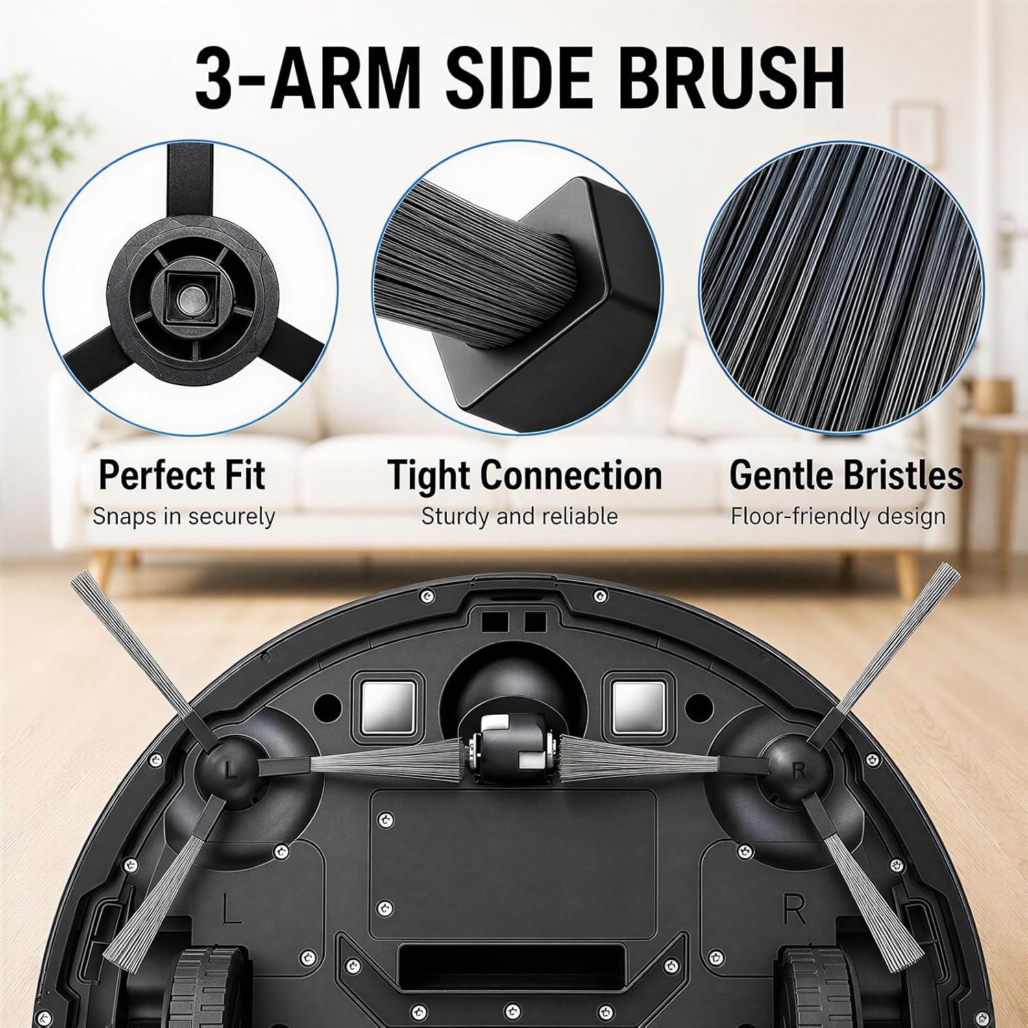 BR151 Robot Vacuum Replacement Parts, Compatible with MAMNV BR151,ZCWA BR151,…