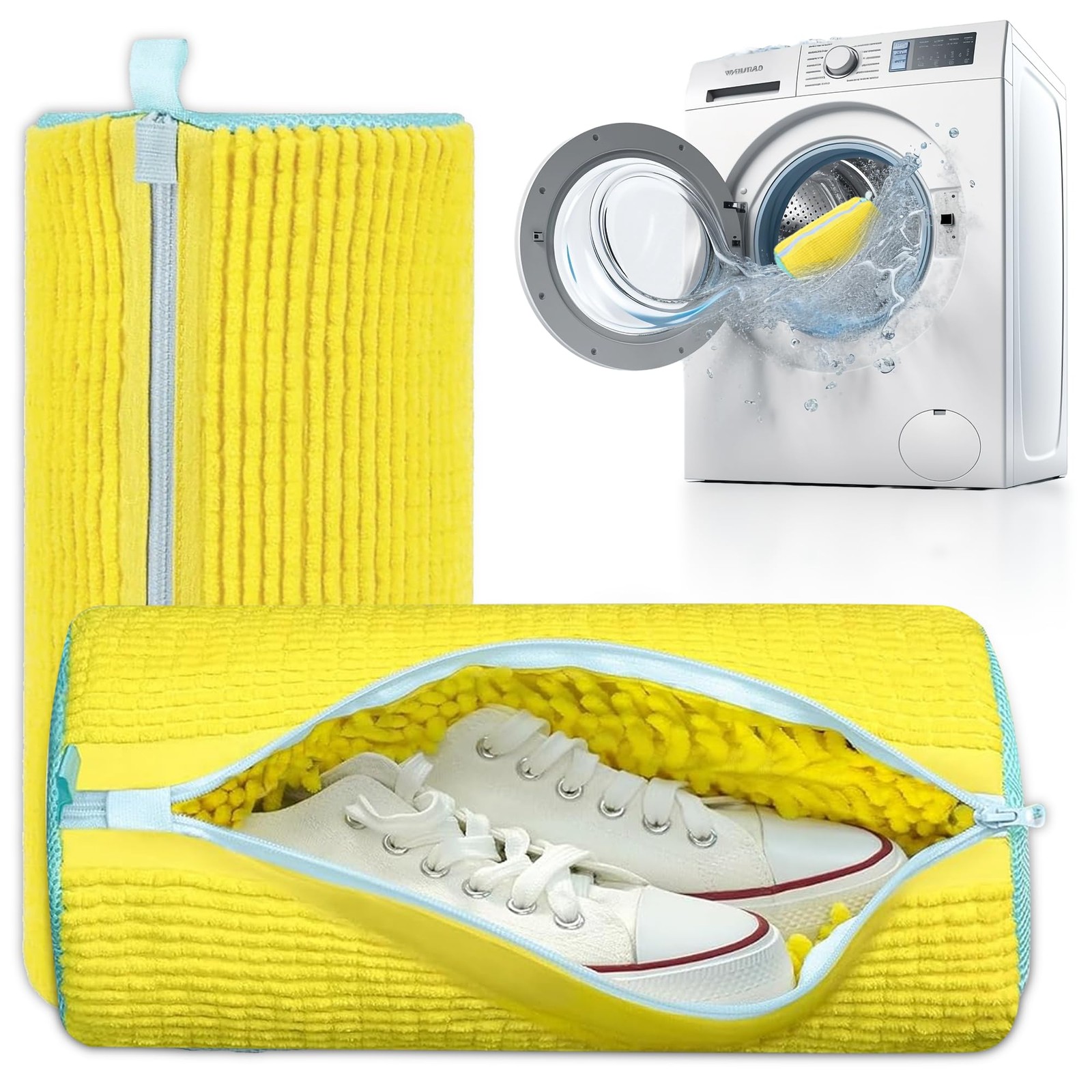 Shoe Washing Machine Bag – 2 Pcs Set – Resuable Shoe Bag for Washing Machine …