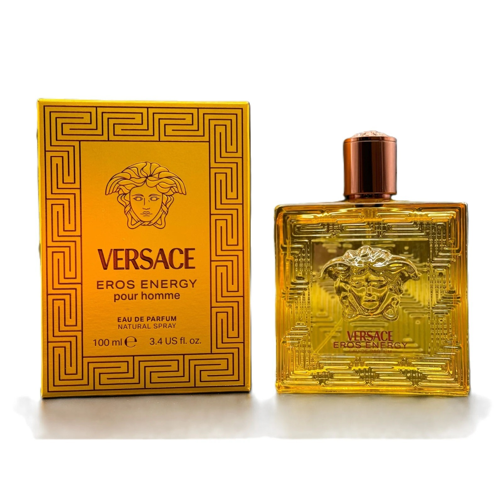 New Boxed Eros Energy Pour Homme 3.4oz Sealed EDP Gift Spray US Spot