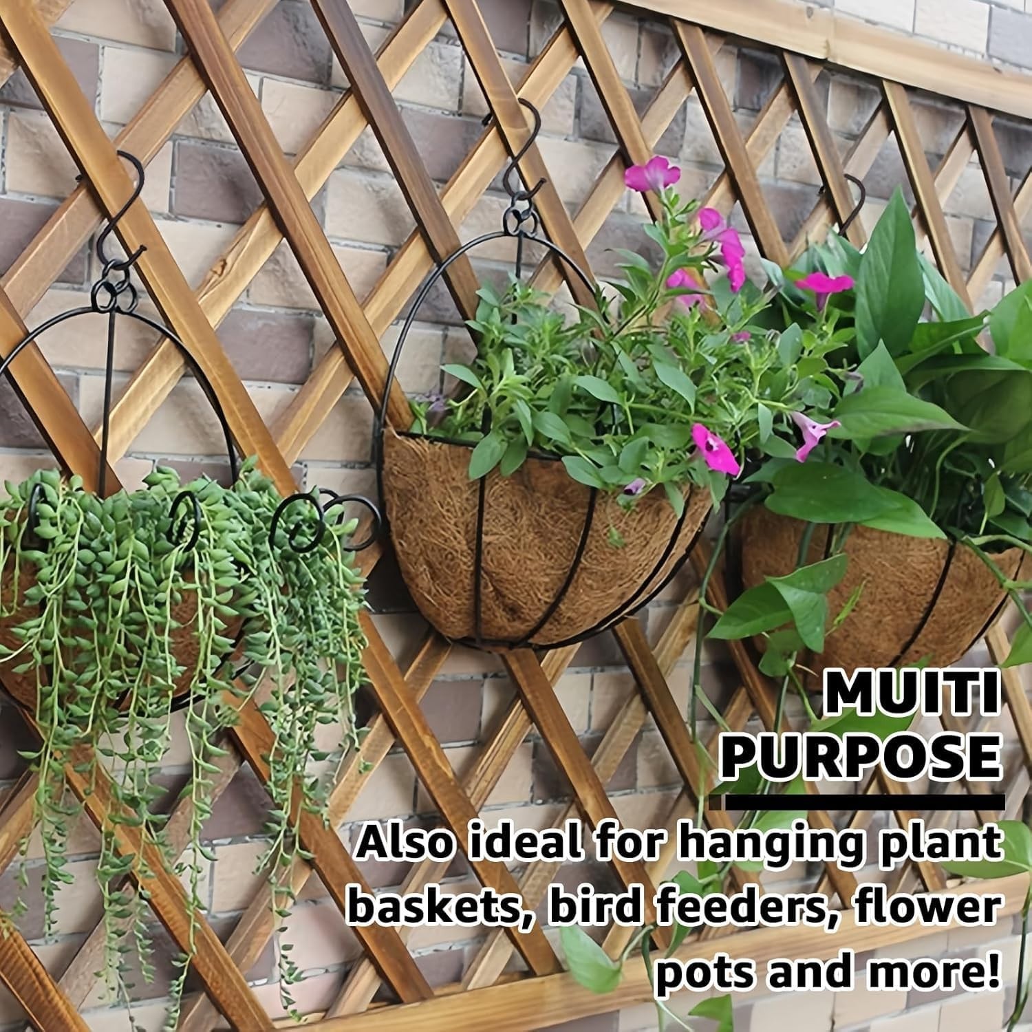 30Pack 2.7-inch one-piece S-Shaped Hooks, Used for Hanging, Pot Rack Metal Fr…