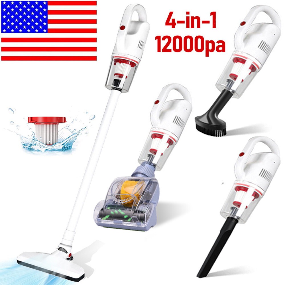 Cordless Stick Vacuum Cleaner 4-in-1 Handheld HEPA VAC 35 min Runtime Suction