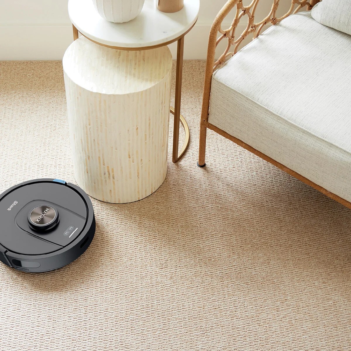 New Shark Matrix Plus Robot Vacuum W/Self-Empty HEPA Base, UR2360S NIB