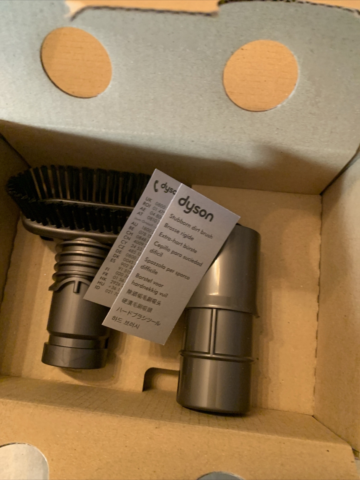 Dyson Genuine Stubborn Dirt Brush Attachment Tool (918508-01) – NEW