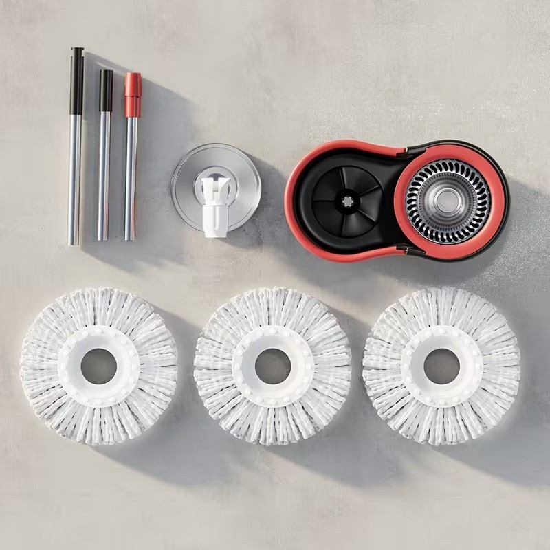 EasyWring Spin Mop and Bucket System 4 Mop Refill FREE SHIPPING NEW WITH BOX