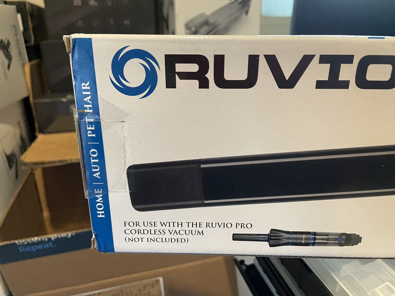 Vacuum Ruvio Pro Rechargeable Cordless Handheld 4 Piece Accessory Kit Included