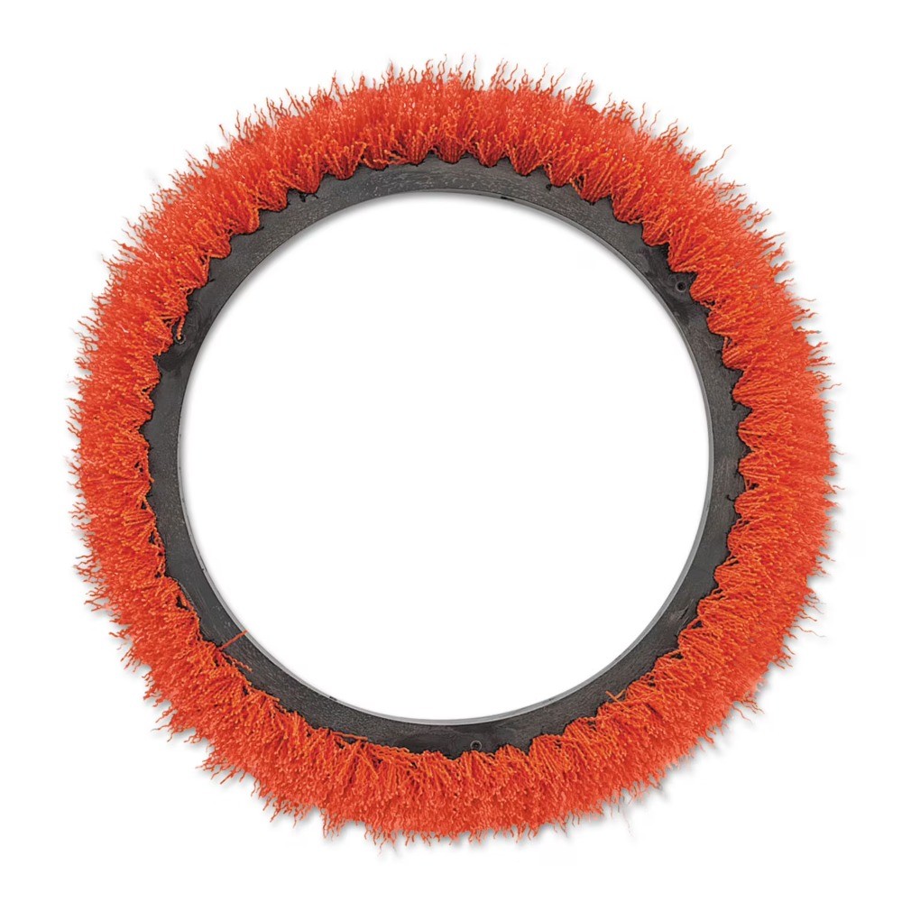 Orange Scrub Brush Tile & Resilient Floor Scrub Brush for