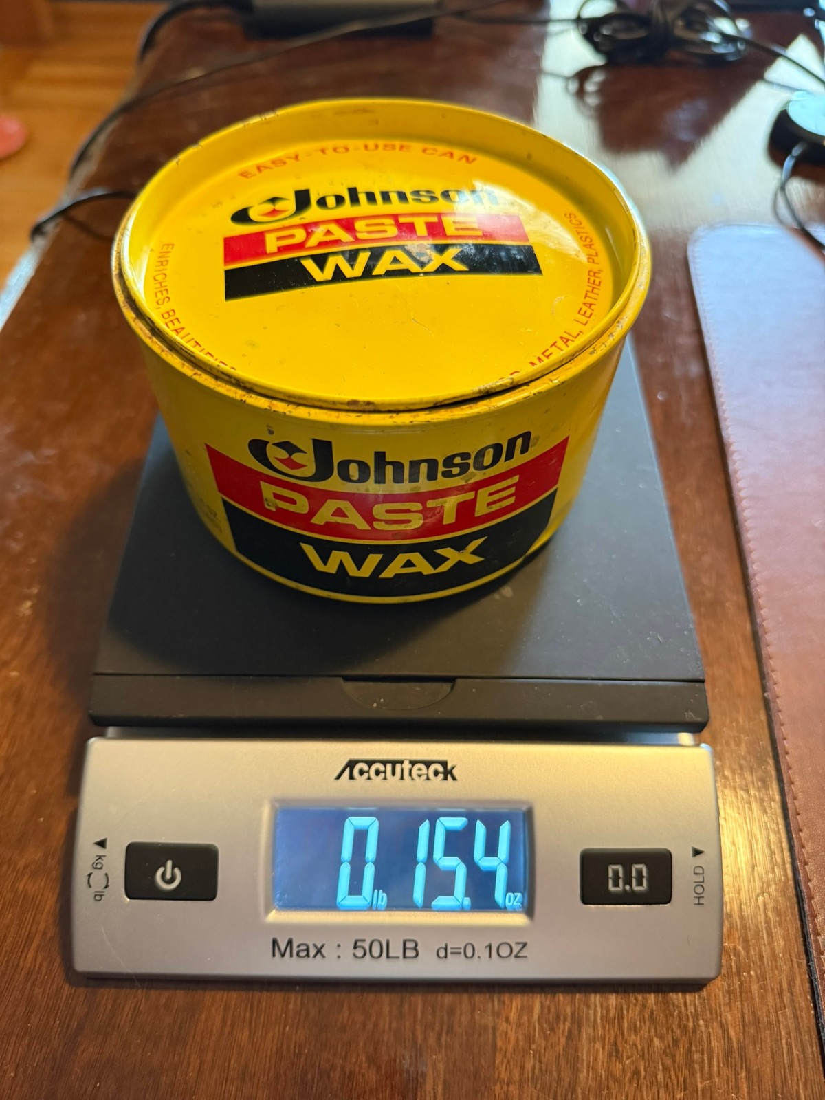 SC Johnson Paste Wax Original Formula Discontinued, 15 oz. Remaining