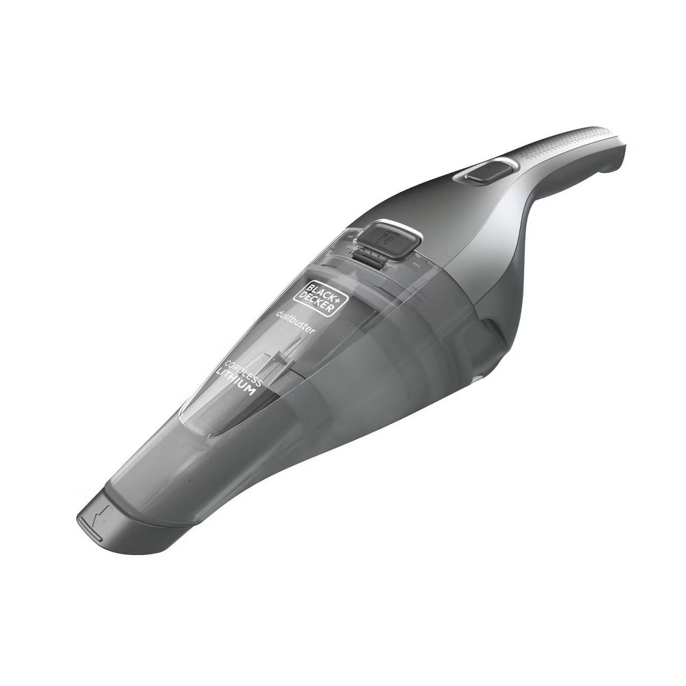 BLACK+DECKER Compact Lithium Handheld Vacuum – Gray HNVC220BCZ01
