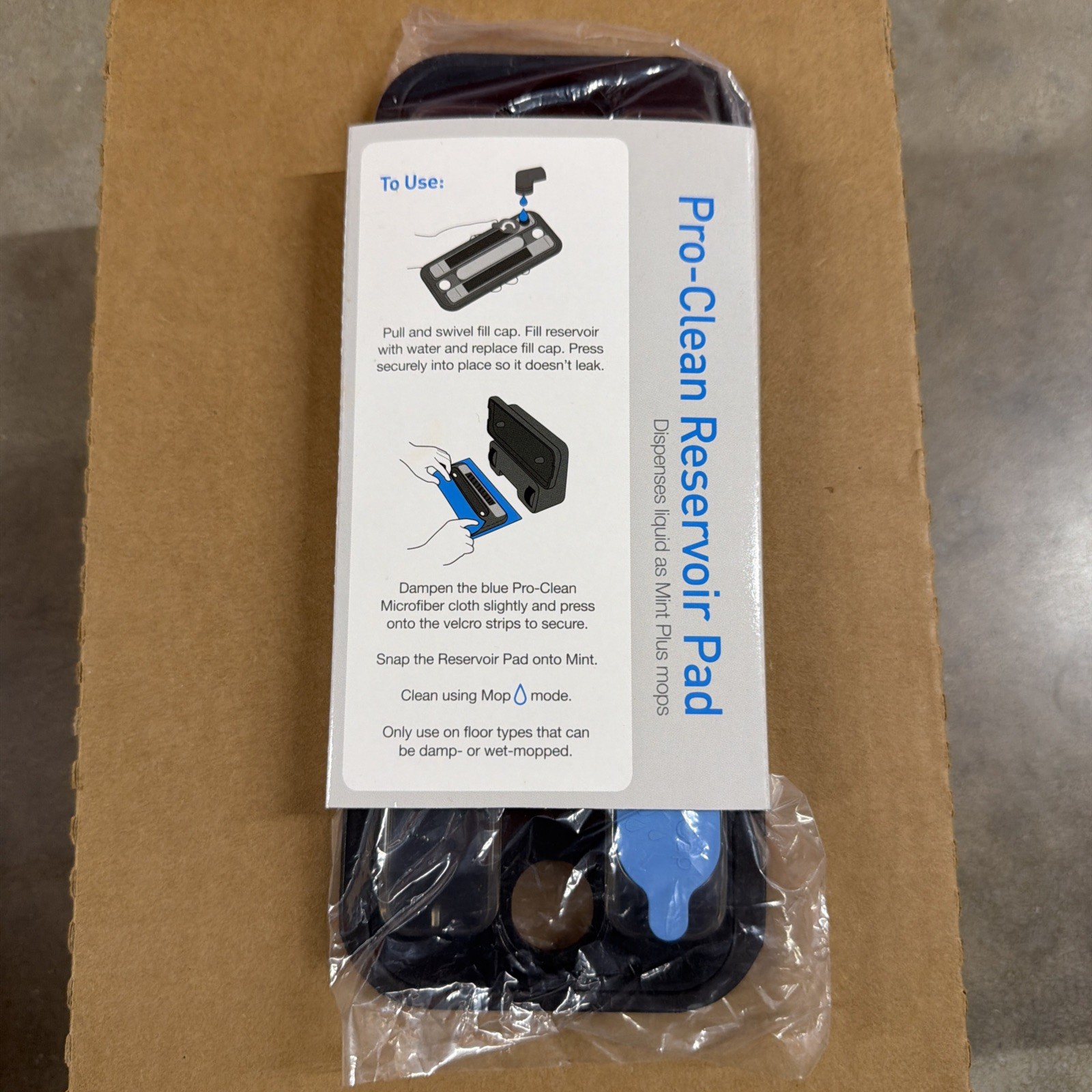NEW Sealed PRO-CLEANER RESERVOIR PAD