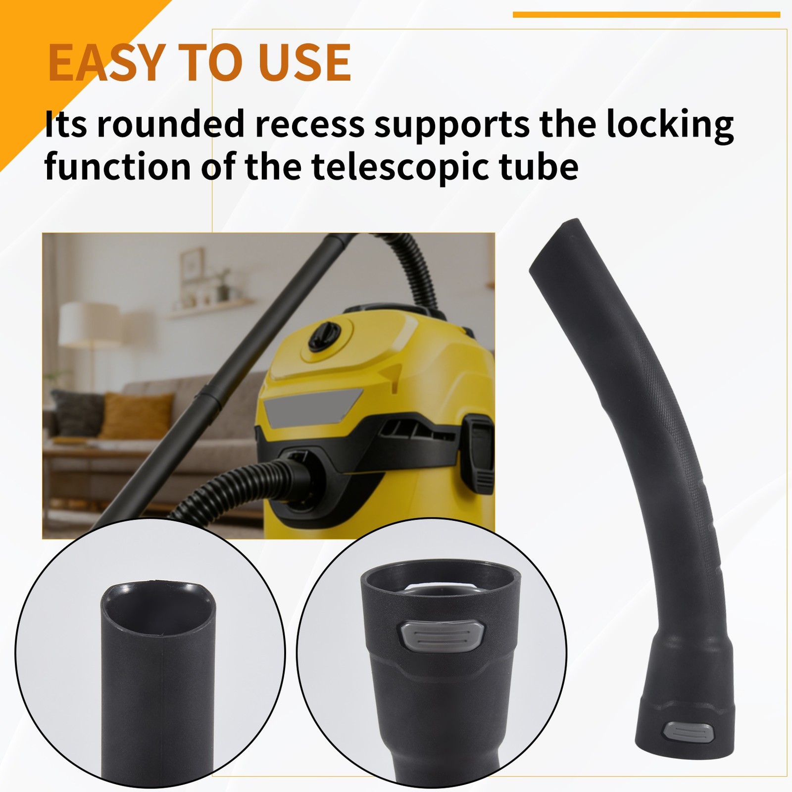 Handle Compatible for WD4, WD5, WD6, WD3, 1.348-110.0, 1.348-111.0,Vacuum6765